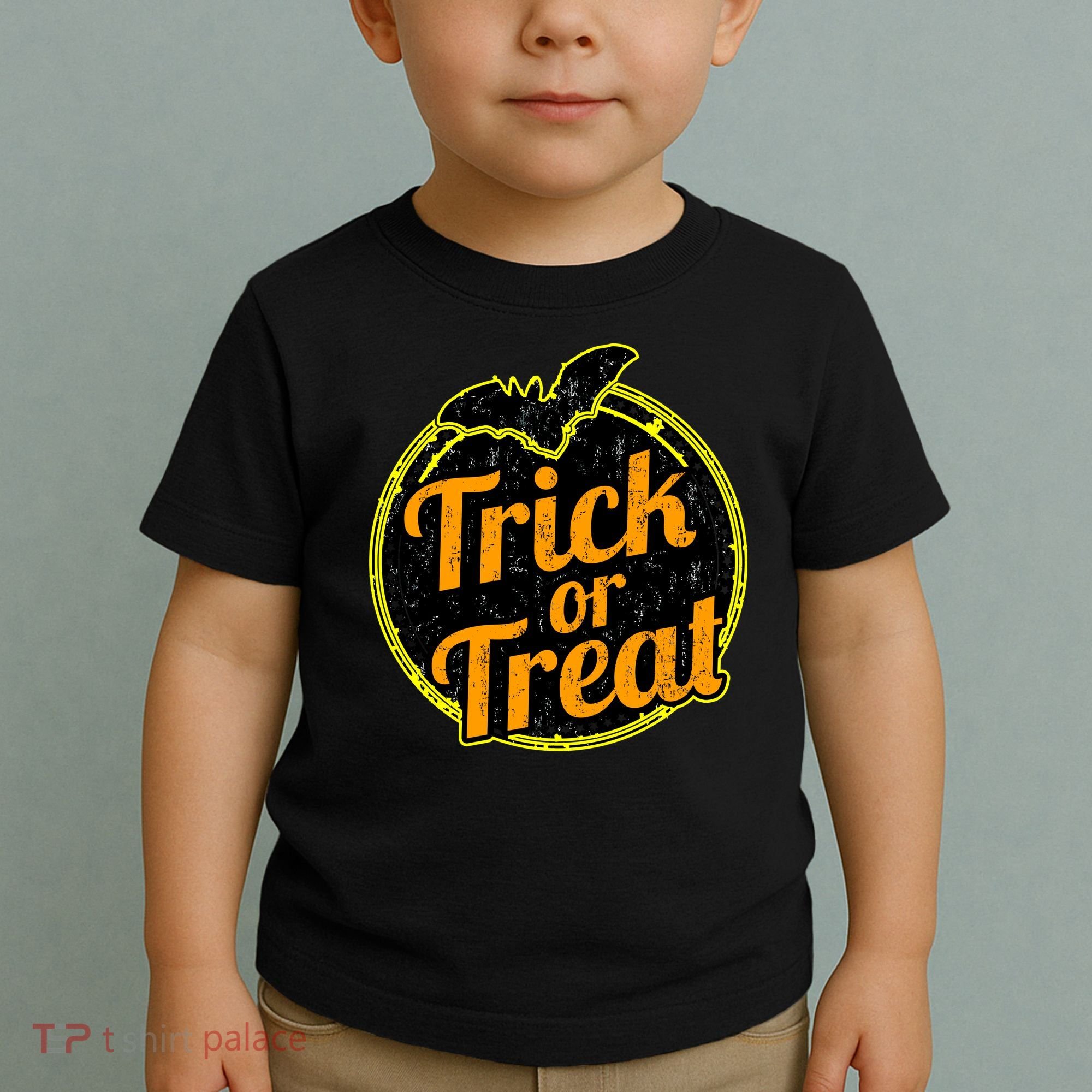 Trick or Treat Bat Logo Toddler T-Shirt