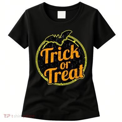 Trick or Treat Bat Logo Women's T-Shirt