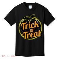 Trick or Treat Bat Logo Kids T-Shirt thumb 0