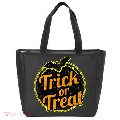 Trick or Treat Bat Logo Tote Bag