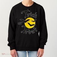 Trick Or Treat Bats Halloween Women's Sweatshirt thumb 0