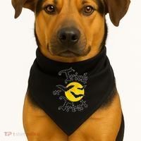 Trick Or Treat Bats Halloween USA-Made Doggie Bandana thumb 1