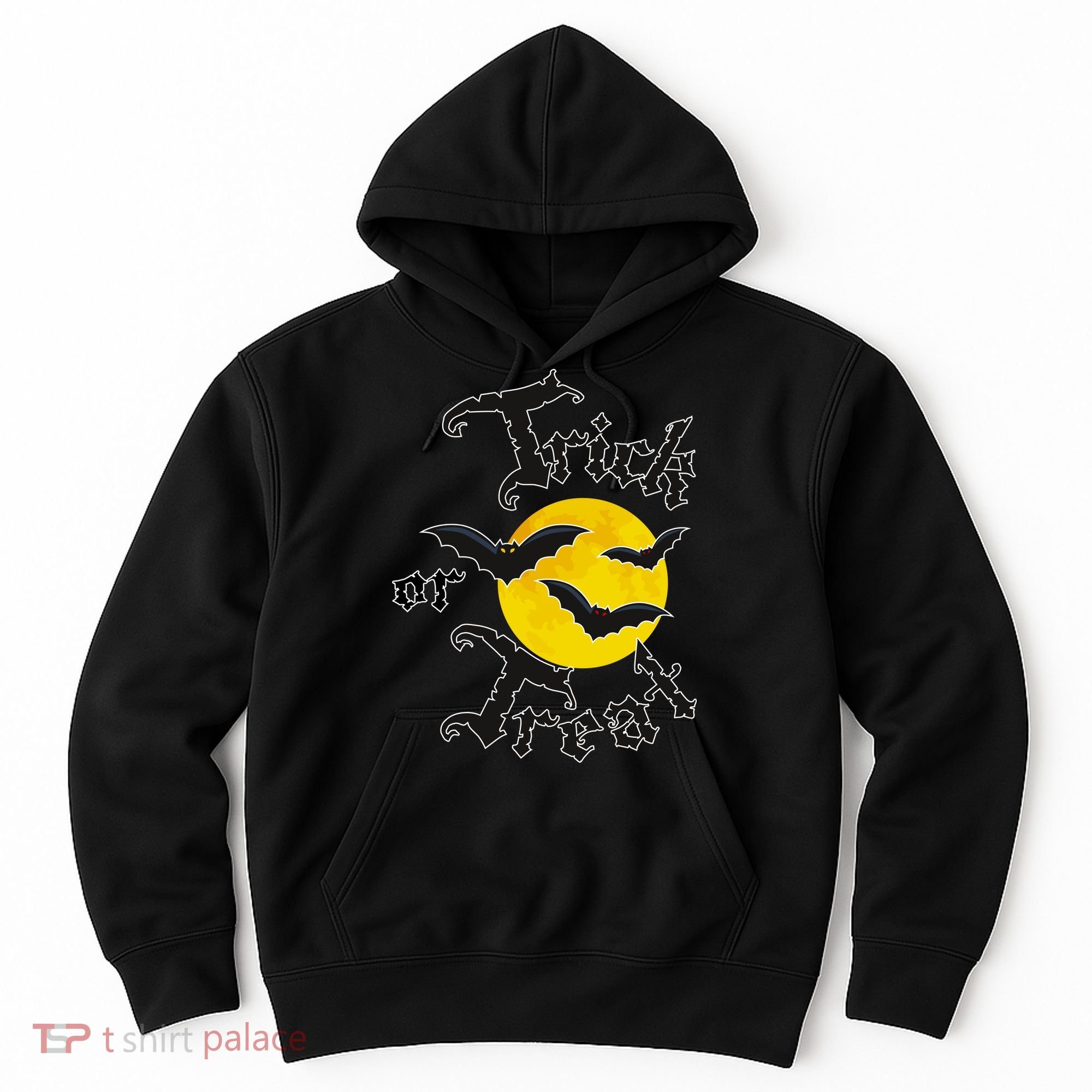 Trick Or Treat Bats Halloween Hoodie