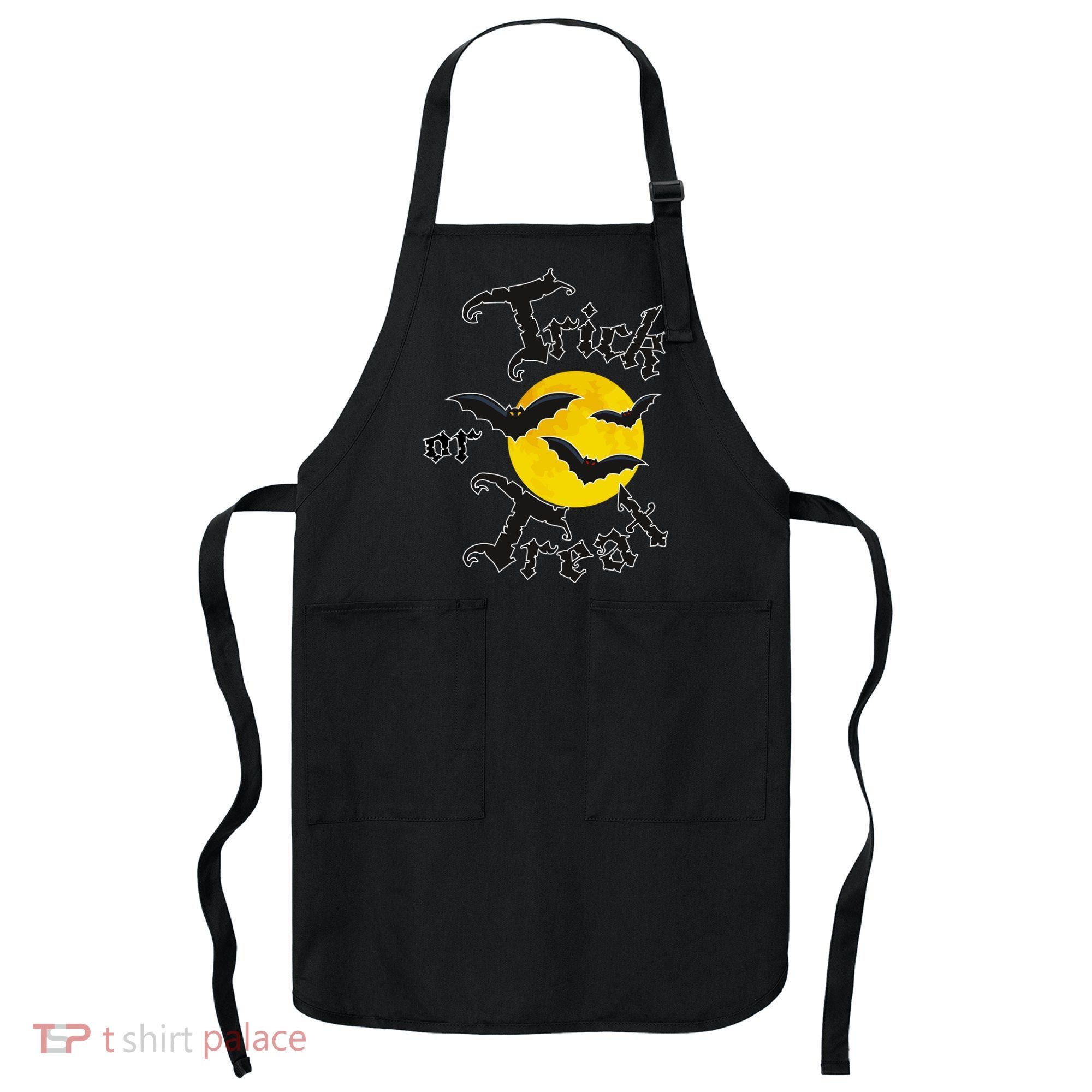 Trick Or Treat Bats Halloween Apron