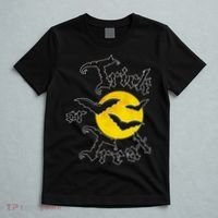 Trick Or Treat Bats Halloween T-Shirt thumb 5