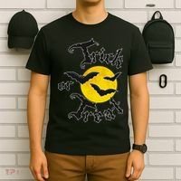 Trick Or Treat Bats Halloween T-Shirt thumb 6