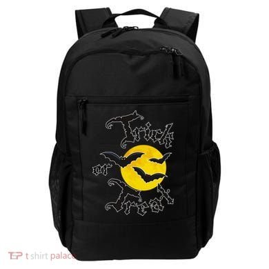 Trick Or Treat Bats Halloween Backpack