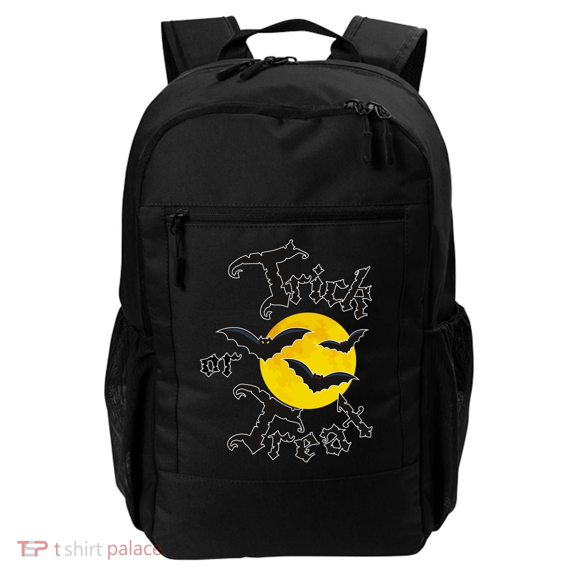 Trick Or Treat Bats Halloween Backpack