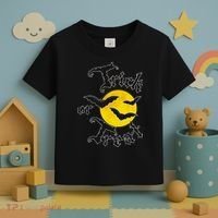 Trick Or Treat Bats Halloween Toddler T-Shirt thumb 3