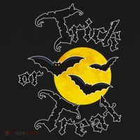 Trick Or Treat Bats Halloween Kids Long Sleeve Shirt thumb 2