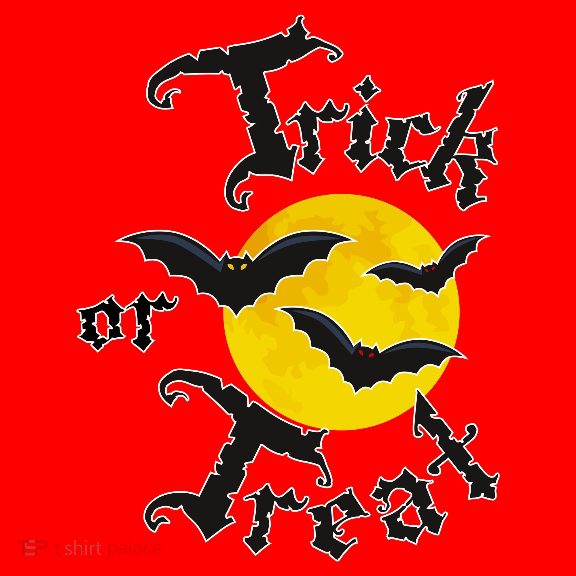 Trick Or Treat Bats Halloween Santa Hat