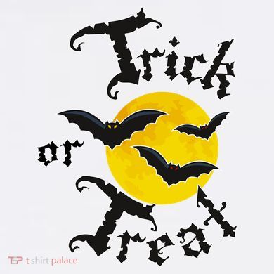 Trick Or Treat Bats Halloween Garment-Dyed Sweatshirt