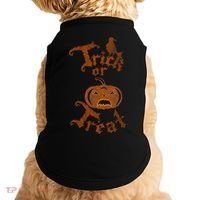 Trick Or Treat Pumpkin Halloween Doggie Tank thumb 0
