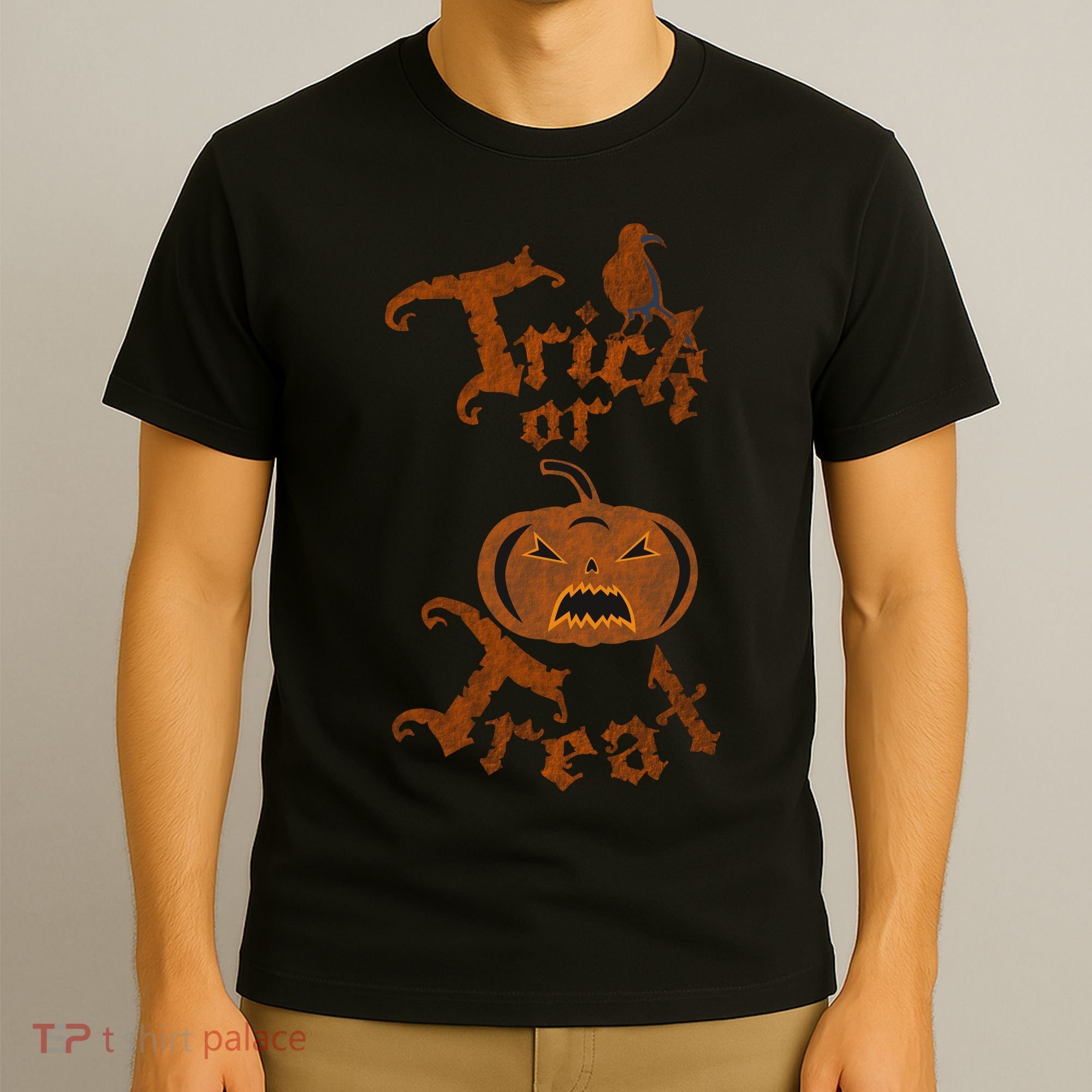 Trick Or Treat Pumpkin Halloween T-Shirt