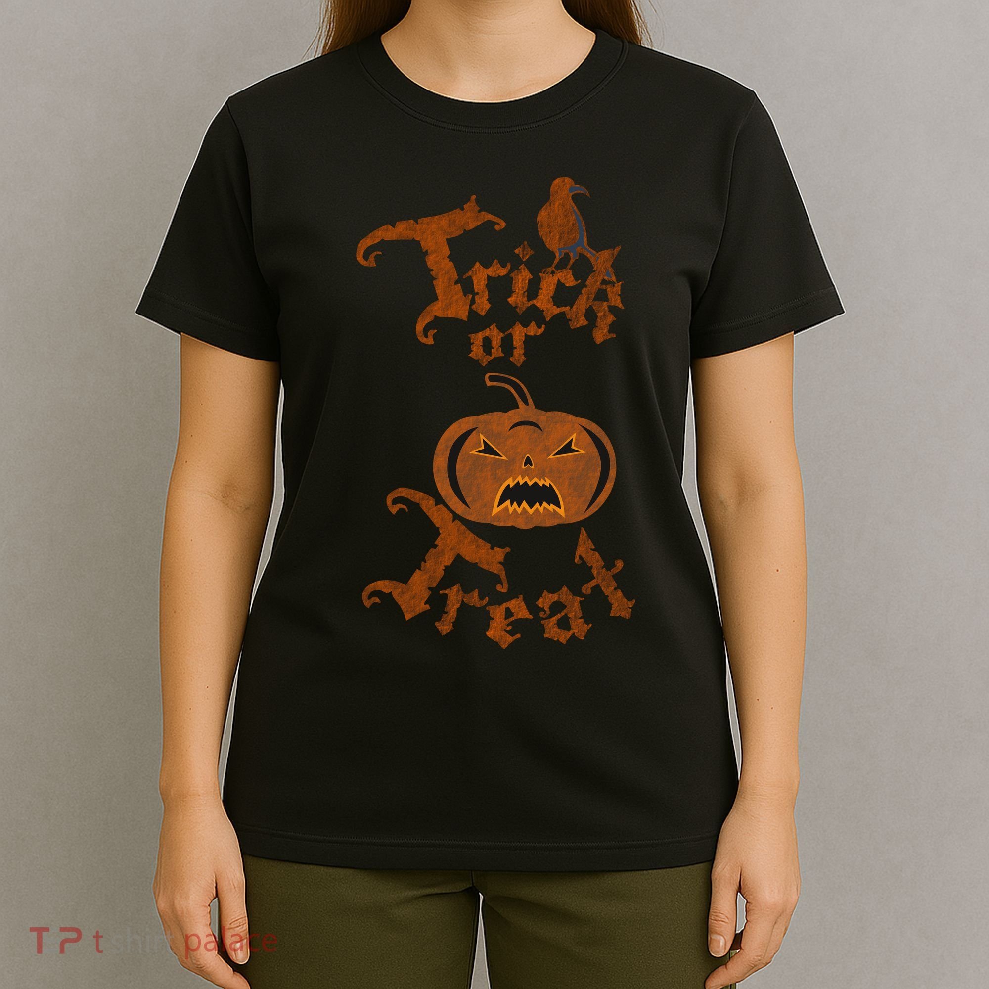 Trick Or Treat Pumpkin Halloween T-Shirt