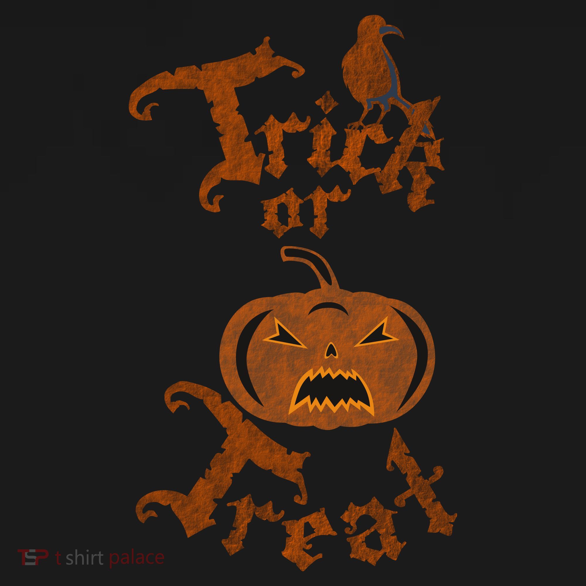 Trick Or Treat Pumpkin Halloween Bucket Hat