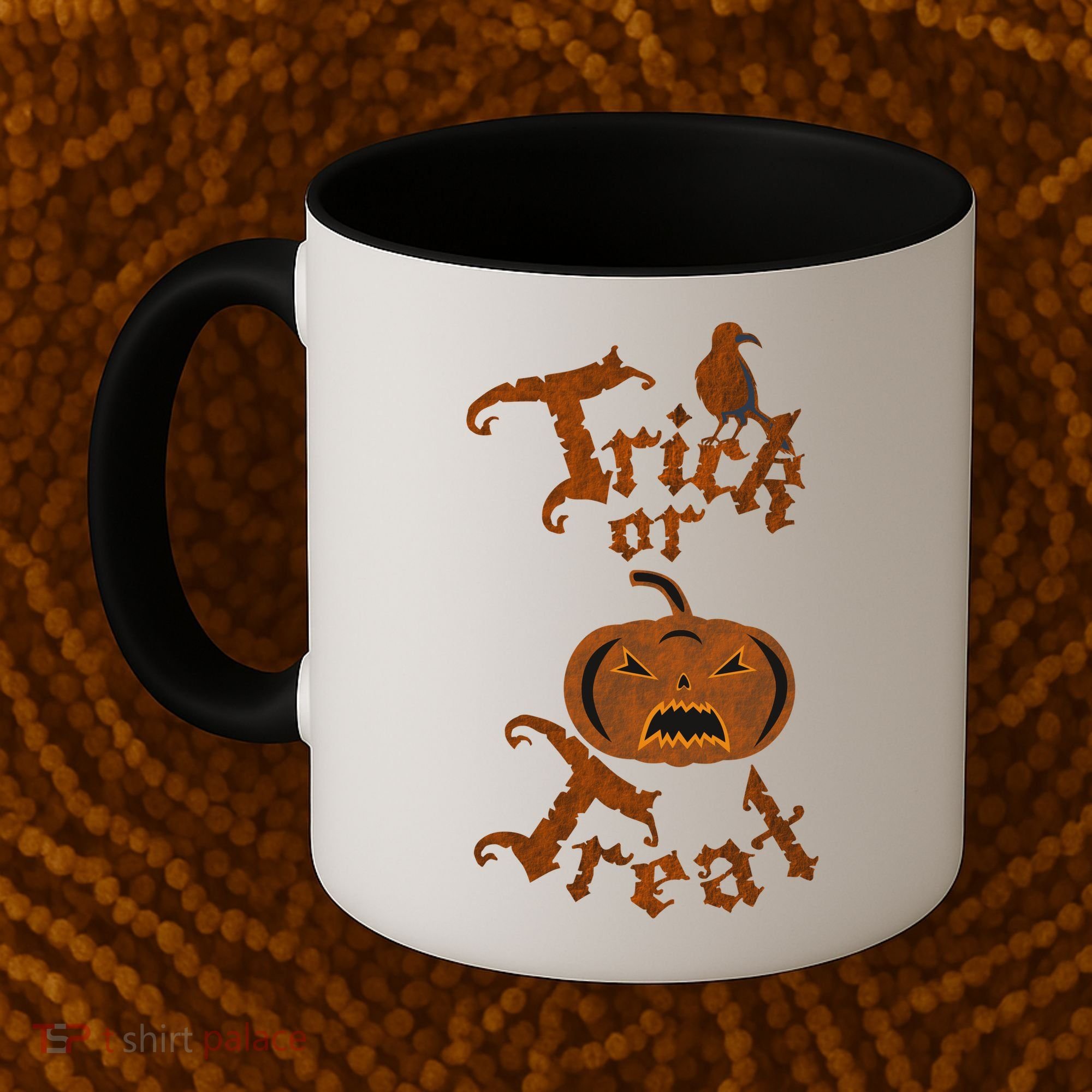 Trick Or Treat Pumpkin Halloween Coffee Mug