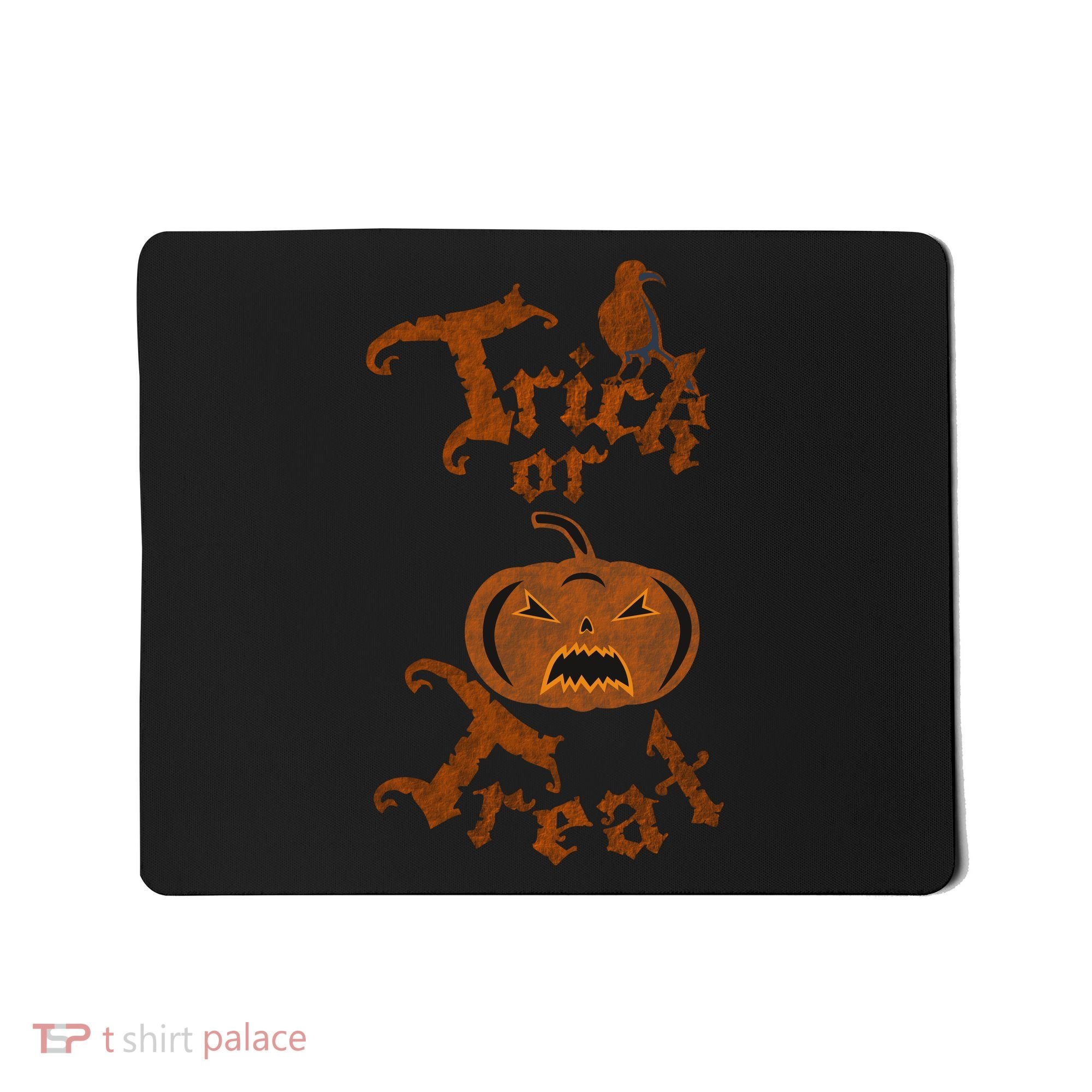 Trick Or Treat Pumpkin Halloween Mousepad