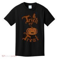 Trick Or Treat Pumpkin Halloween Kids T-Shirt thumb 0