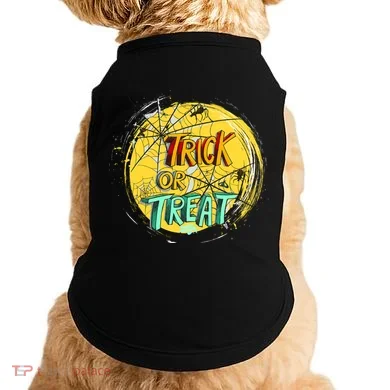 Trick or Treat Spider Web Doggie Tank