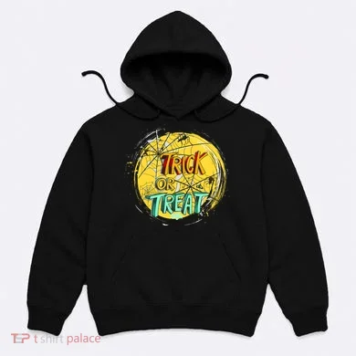 Trick or Treat Spider Web Hoodie