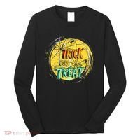 Trick or Treat Spider Web Long Sleeve Shirt thumb 0