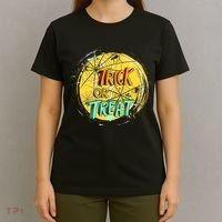 Trick or Treat Spider Web T-Shirt thumb 4