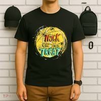 Trick or Treat Spider Web T-Shirt thumb 6