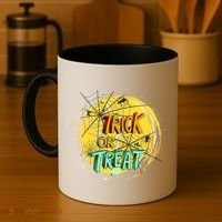 Trick or Treat Spider Web Coffee Mug thumb 4