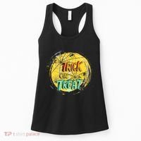 Trick or Treat Spider Web Women's Tank Top thumb 0