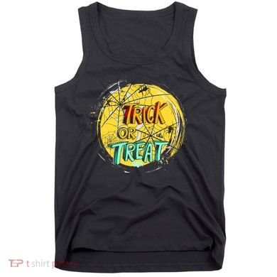 Trick or Treat Spider Web Tank Top
