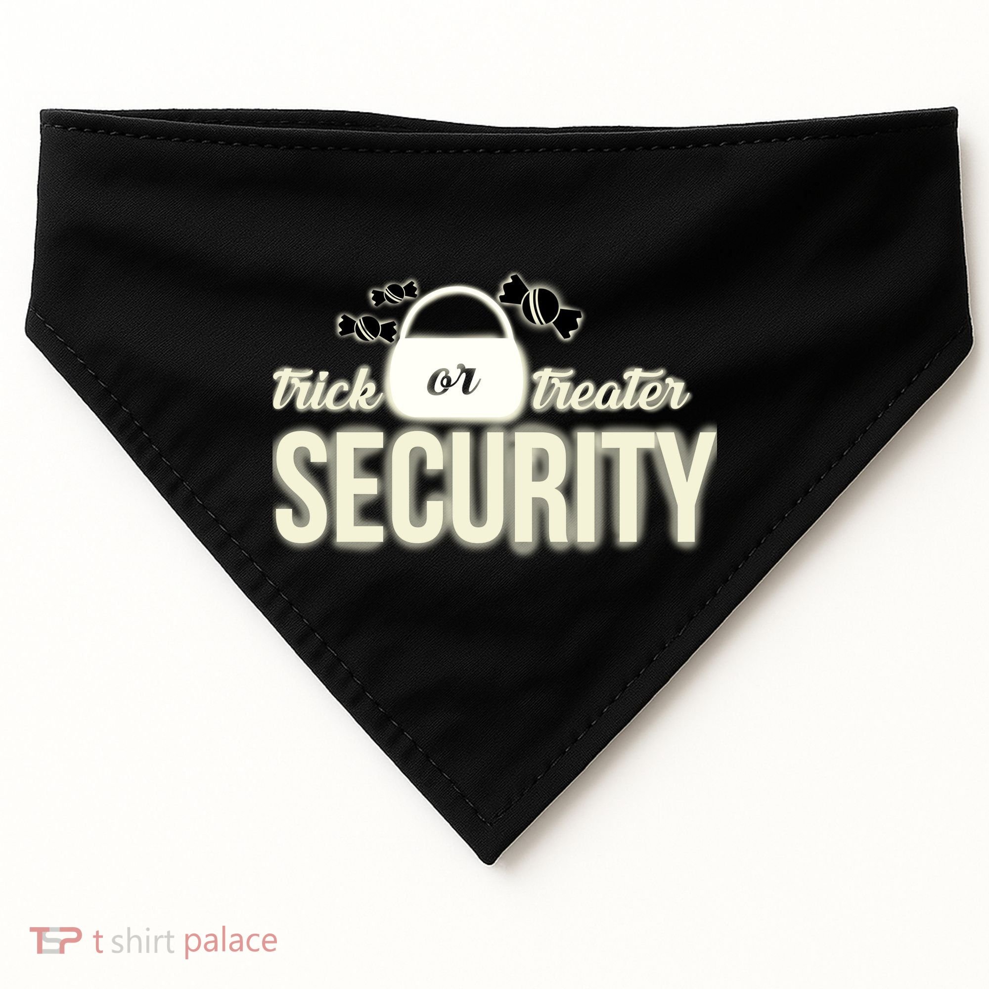 Trick or Treater Security USA-Made Doggie Bandana