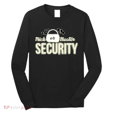 Trick or Treater Security Long Sleeve Shirt