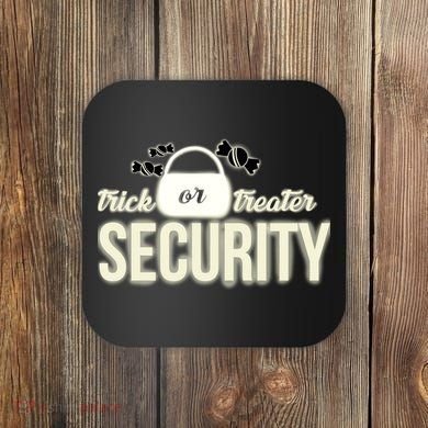 Trick or Treater Security Coaster