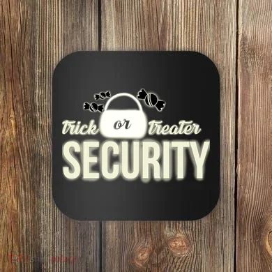 Trick or Treater Security Coaster
