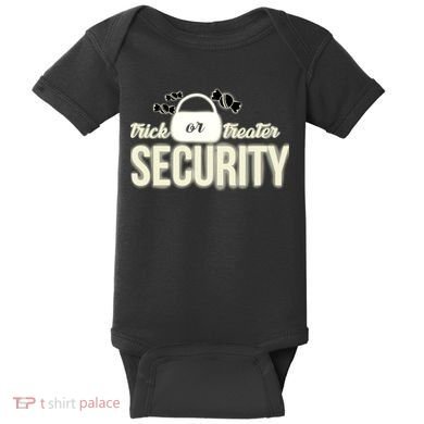 Trick or Treater Security Baby Bodysuit