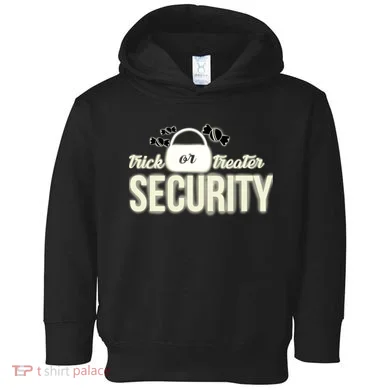 Trick or Treater Security Toddler Hoodie