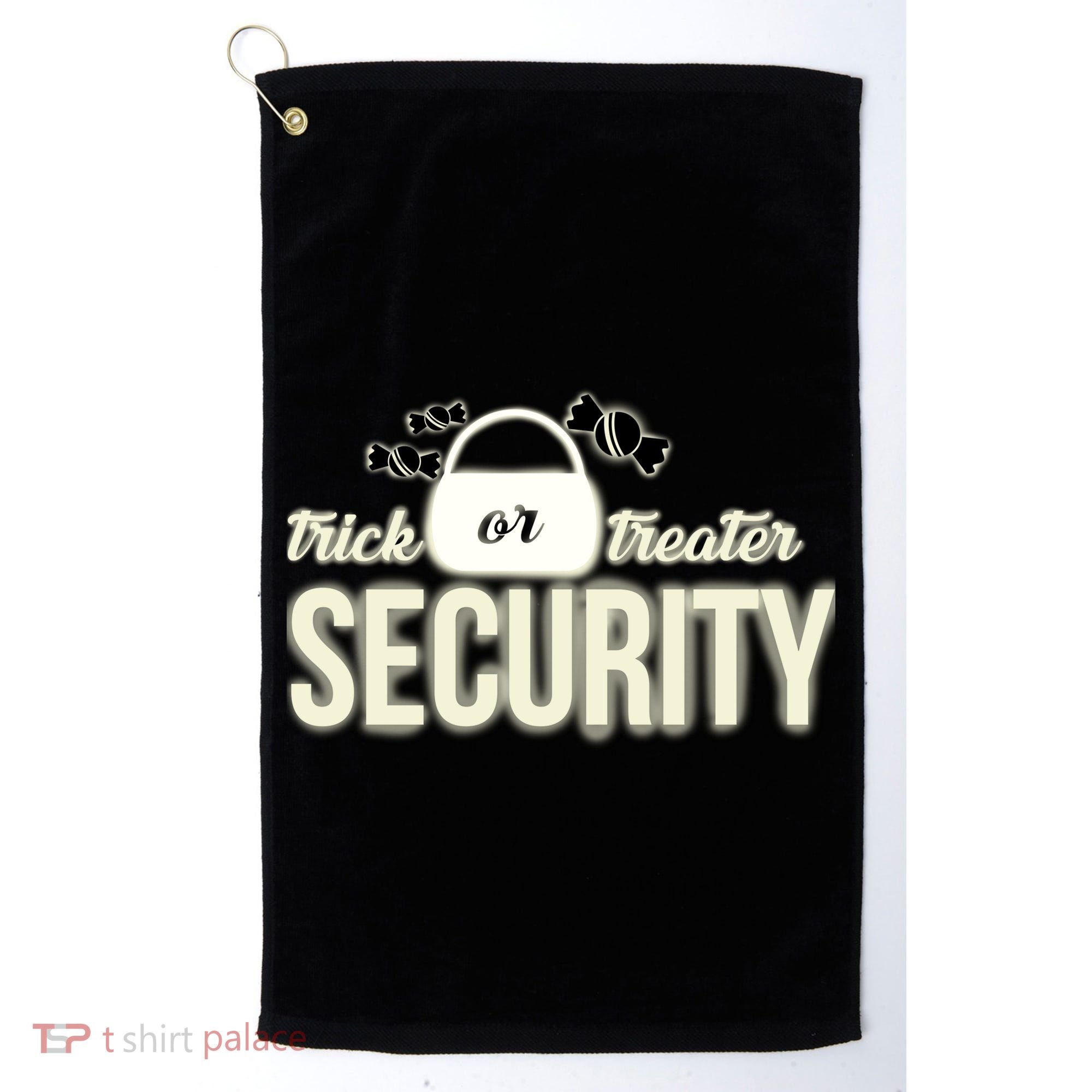 Trick or Treater Security Golf Towel