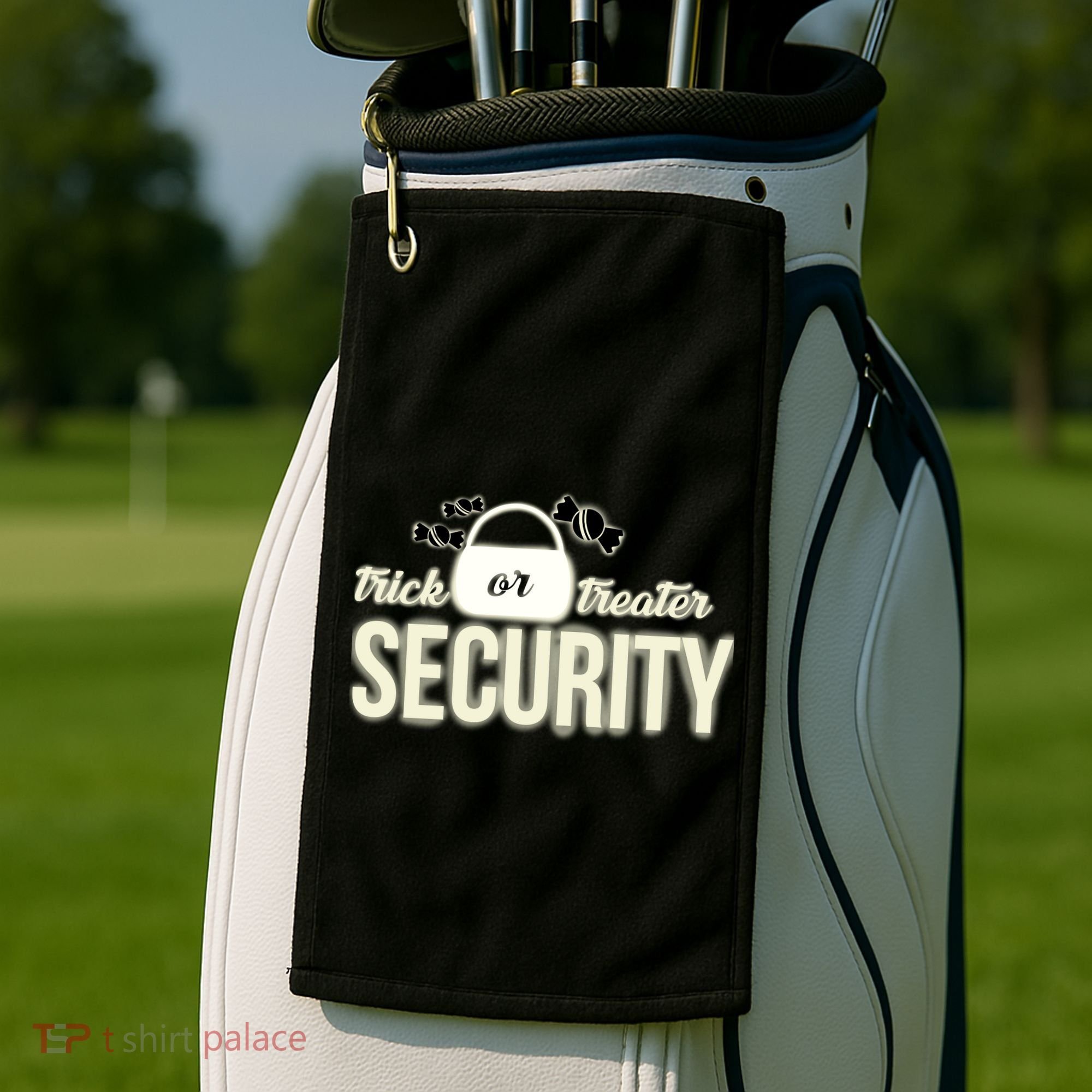 Trick or Treater Security Golf Towel
