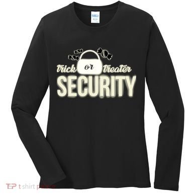 Trick or Treater Security Women's Long Sleeve Shirt