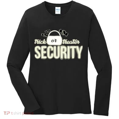 Trick or Treater Security Women's Long Sleeve Shirt