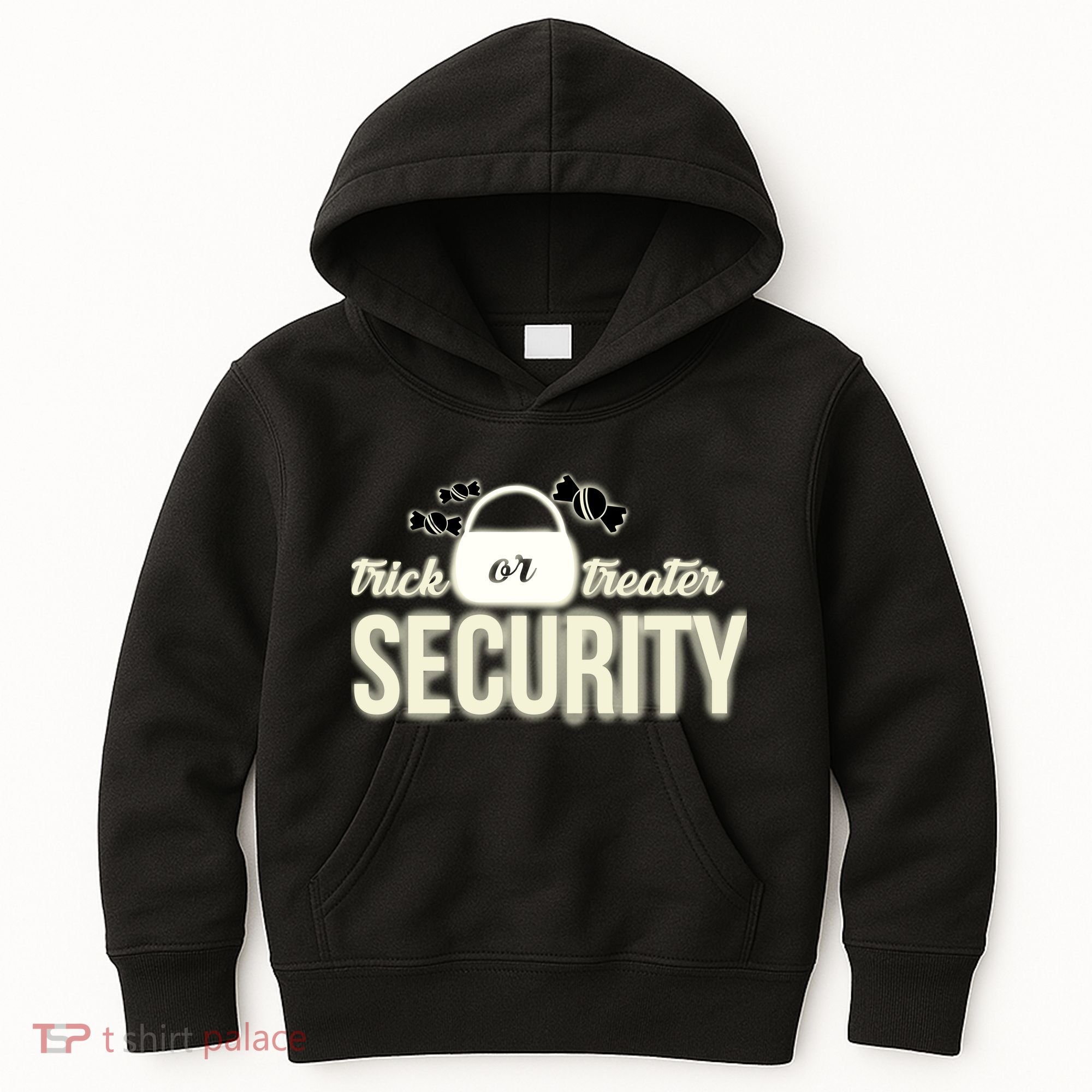 Trick or Treater Security Kids Hoodie