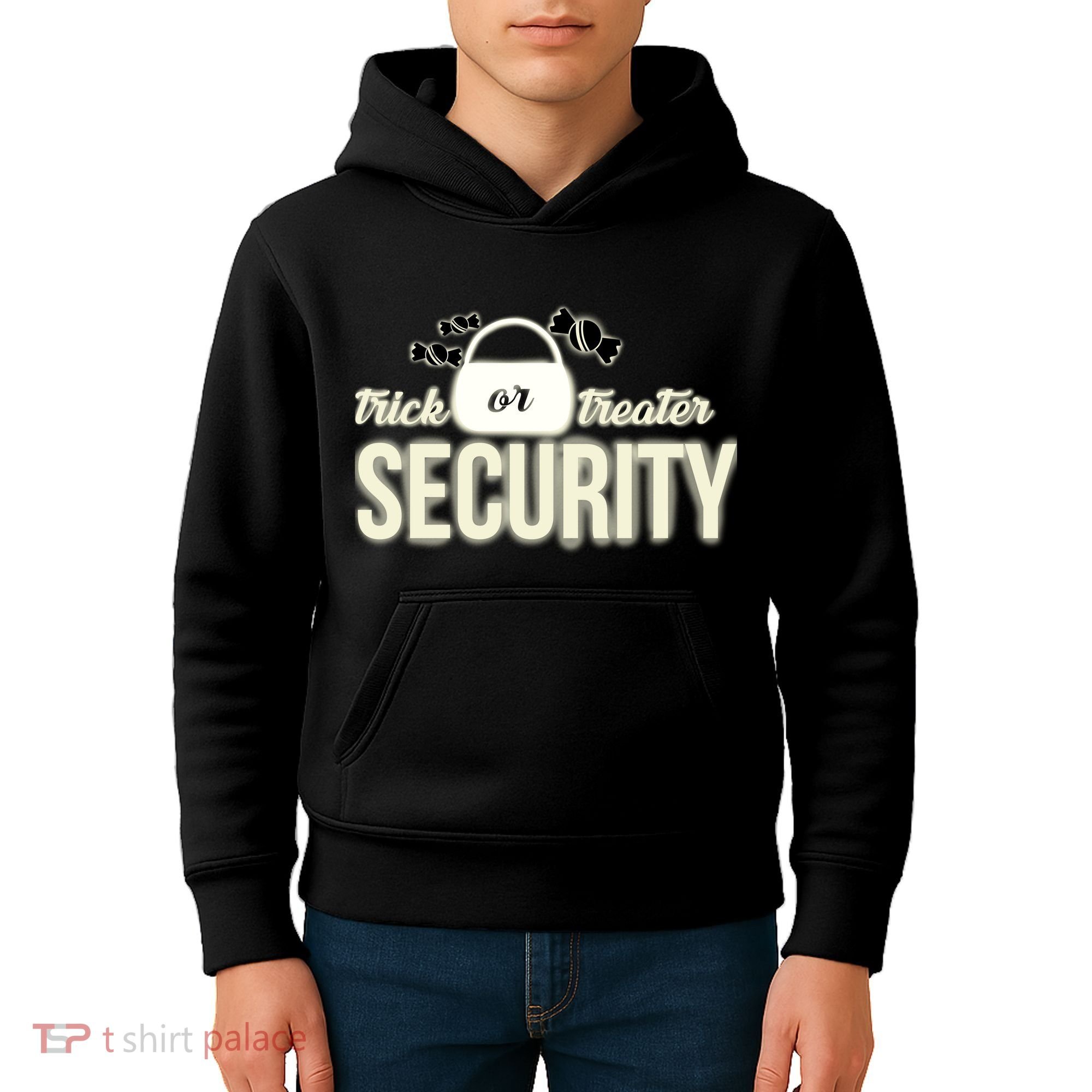 Trick or Treater Security Kids Hoodie