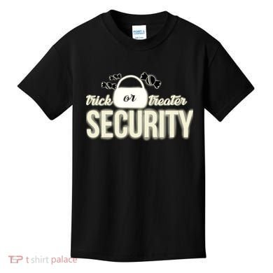Trick or Treater Security Kids T-Shirt