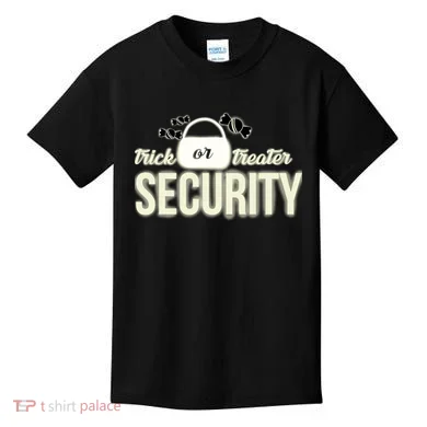 Trick or Treater Security Kids T-Shirt