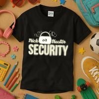 Trick or Treater Security Kids T-Shirt thumb 3
