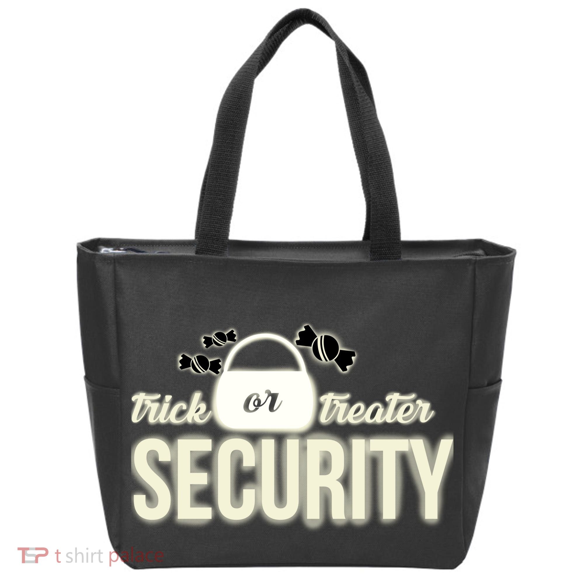 Trick or Treater Security Tote Bag
