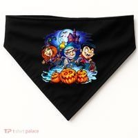 Trick-or-Treaters Halloween USA-Made Doggie Bandana thumb 0