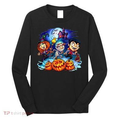 Trick-or-Treaters Halloween Long Sleeve Shirt