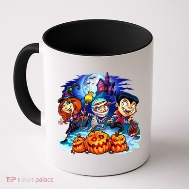 Trick-or-Treaters Halloween Coffee Mug